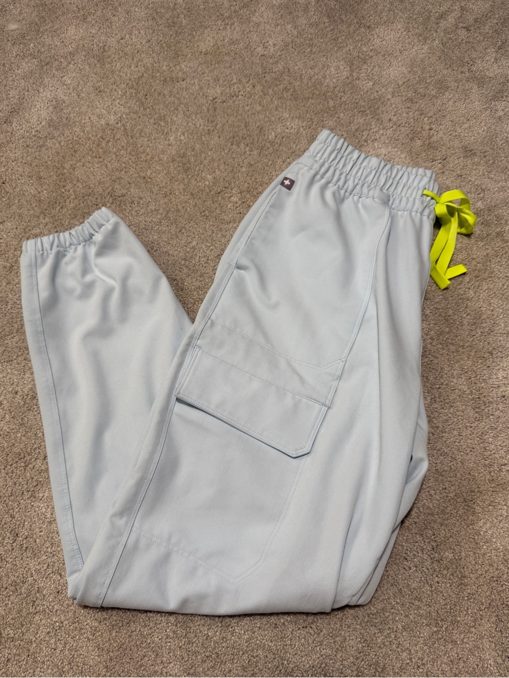 Figs Technical Collection Jogger Scrubs- Color is “Open Skies”